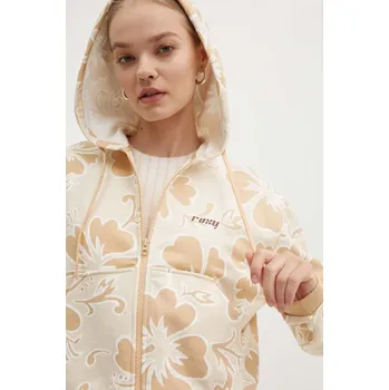 Dámská mikina Bavlněná mikina Roxy RETRO ERJFT04846 oranžová 22X, vel. M