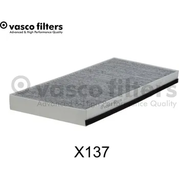 Ventilátor topení a klimatizace Kabinový filtr VASCO X137