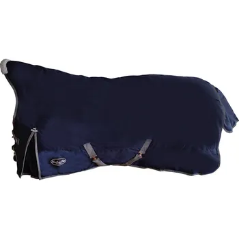 Deka pro koně Umbria Equitazione Deka výběhová Armadale Umbria Equitazione, s vyšším krkem, 300 g, navy Délka zad: 140 cm