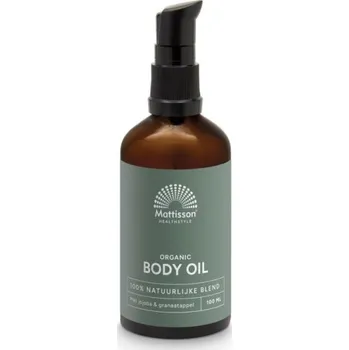 Tělový olej Mattisson BIO masážní olej 100ml