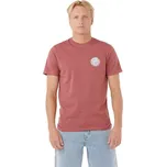 Rip curl pánské tričko Wettie Icon Apple Butter | Červená | Velikost M