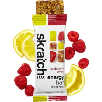 Skratch Labs Energy Bar Sport Fuel - Maliny + Citron uni