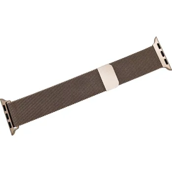 Řemínek na hodinky Milánský tah pro Apple Watch champagne 38/40/41 mm