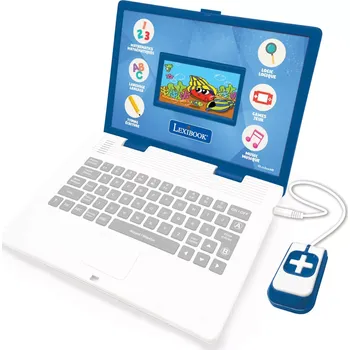 Výuková hračka Lexibook Francouzsko-anglický notebook 130 aktivit