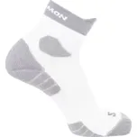 Salomon Aero Ankle běžecké ponožky White vel. 42-44