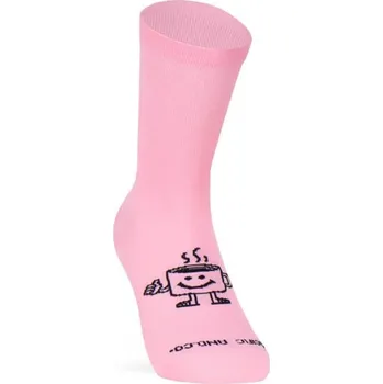 Dámské ponožky PACIFIC AND CO - ponožky Coffee Club růžová L/XL (42-46)