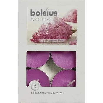 Svíčka VONNÁ ČAJOVÁ SVÍCE 6 KS - LILAC BLOSSOM