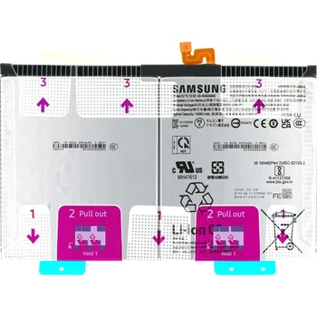 Baterie k notebooku Samsung Baterie pro Samsung Galaxy Tab S10 FE+ / SM-X620 / SM-X626, originální, 10090 mAh