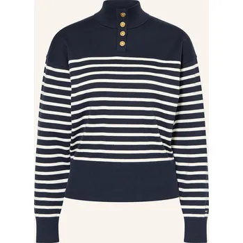 Dámský svetr Tommy Hilfiger Dámský Svetr Troyer, tmavě modrá / bílá, 36