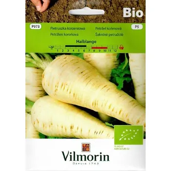 Semeno PETRŽEL ZAHRADNÍ - KOŘENOVÁ HALBLANGE BIO / Petroselinum crispum (Miller) convar. radicosum (Alef.) Danert