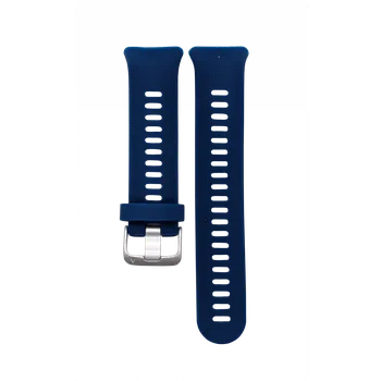 Řemínek na hodinky Silikonový řemínek RIDGE modrý pro Garmin Forerunner 45