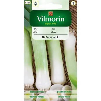 Semeno PÓR PRAVÝ - zimní - DE CARENTAN 2 / Allium porrum