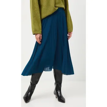 Dámská sukně Sukně Medicine zelená barva, midi, áčková RW25-SDD405 67X, vel. L