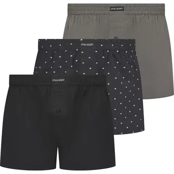 Boxerky Boxerky Lyle and Scott Gray Black 1163570 2X Large