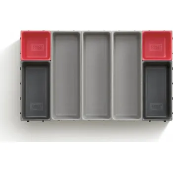 Příborník do zásuvky Variabilní organizér do zásuvky Duo Blox 7 JOSEPH JOSEPH | šedá