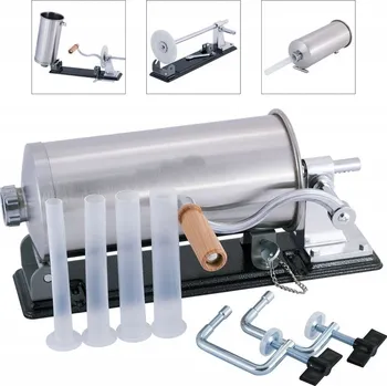 Zilner Plnička klobás narážečka 5 kg, nerez ZL-3908, 4 nástavce