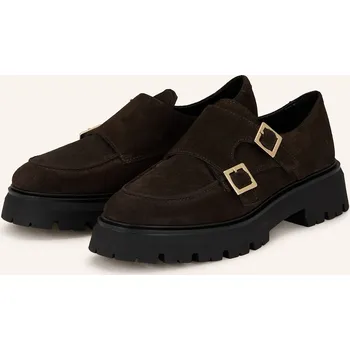 Dámské mokasíny Darling Harbour Monky S Dvojitou Přezkou, tmavě hnědá