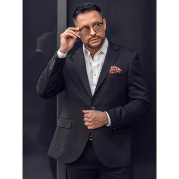 Černé pánské ležérní sako Bolf 24401 - M/50