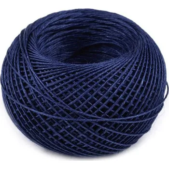 Nit Nitě lněné 50 m plastové pouzdro Deep Water 10 ks