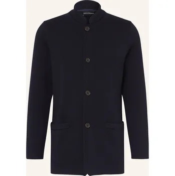 Pánské oblečení Emporio Armani Pánský Pletený Kardigan, tmavě modrá, L