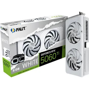 Grafická karta PALIT GeForce RTX 5060Ti WHITE OC 8GB NE7506TU19P1-GB2062M