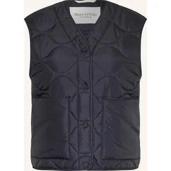 Dámská vesta Marc O'polo Dámská Prošívaná Vesta, tmavě modrá, 36