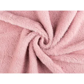 Oděvní umělá kožešina rabbit METRÁŽ - 5 pudrová