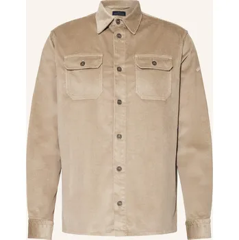 Pánská košile Paul & Shark Pánská Manšestrová Svrchní Košile, béžová, 44