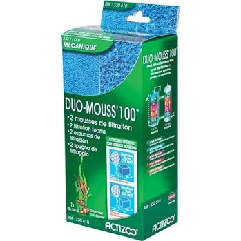 Akvarijní filtr Zolux Duo-Mouss 100 filtrační molitan 2 ks