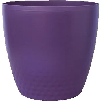 Obal na květináč OBAL NA KVĚTINÁČ FIALOVÁ PERLEŤ - PERLA 30 cm