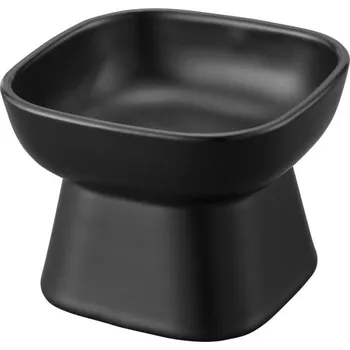 Keramická pet miska Tower 1780, černá