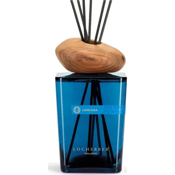 Aroma difuzér Aroma difuzér s tyčinkami- CAPRI AZUL Skyline: dřevěné víčko ve tvaru oblázku, 5000 ml - doprava zdarma