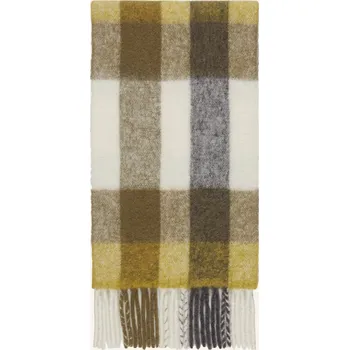 Šála Darling Harbour Dámská Šála Z Alpaky, olive check, one size