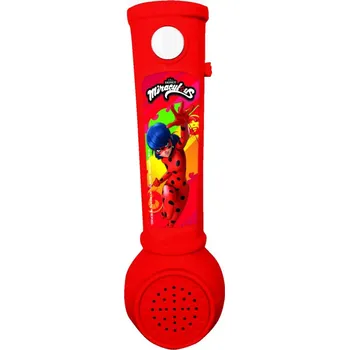 Mikrofon Lexibook Svítící mikrofon s melodiemi - Miraculous: Kouzelná Beruška a Černý kocour