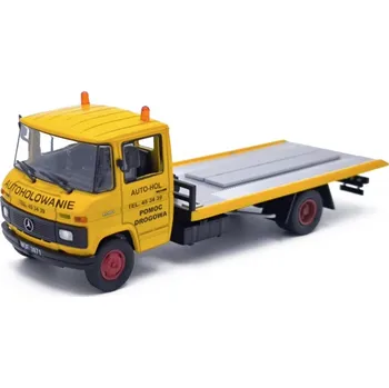 autíčko Mercedes-Benz L608D Odtahový Vůz 1:43 - DeAgostini časopis s modelem Mercedes L608D Odtahovka - kovový model auta
