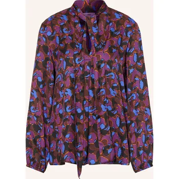 Dámská halenka Cinque Dámská Halenka S Vázačkou Ciprio, fuchsiová / hnědá /...