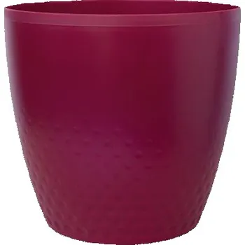 OBAL NA KVĚTINÁČ VÍNOVÝ - PERLA 11 cm