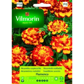 Semeno AKSAMITNÍK ROZKLADITÝ - FLAMENCO / Tagetes patula L.