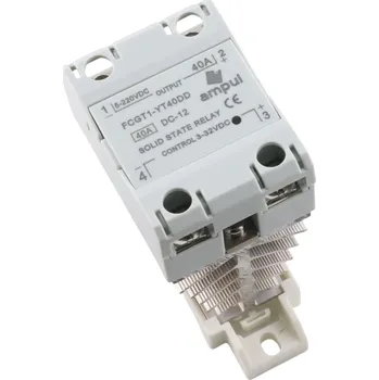Relé Bezkontaktní relé SSR DD s chlazením, DC-DC, 3-32VDC/5-220VDC 40 A