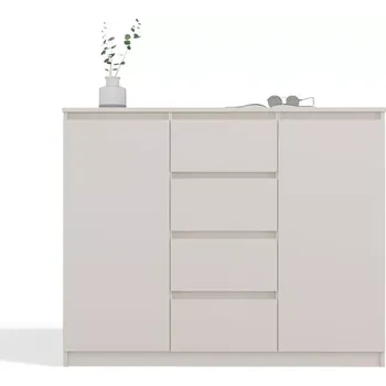 Komoda Komoda Malvína 2D4S 120 kašmír - SLEVA 3% s kodem radost25