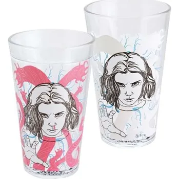 Sklenice Paladone Sklenice Stranger Things - Eleven, měnící se 400ml