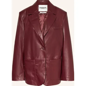 Essentiel Antwerp Dámská Bunda Idrey V Koženém Vzhledu, tmavě...