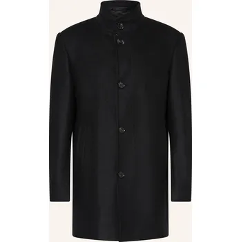 Pánský zimní kabát Strellson Pánský Vlněný Kabát Finchley 2.0, černá, 54