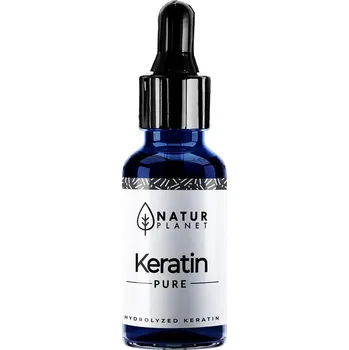 Vlasová regenerace Natur Planet Keratin Čistý hydrolyzovaný keratin 30ml