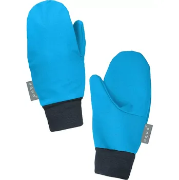 Rukavice Unuo Dětské softshellové rukavice s fleecem Tap Tyrkysová M