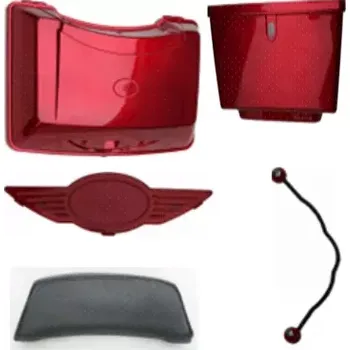 Elektrický invalidní skútr Zadní úložný box pro Selvo 3500, 31000, 41000 (A40578) (Plastový kufr na seniorské vozíky)