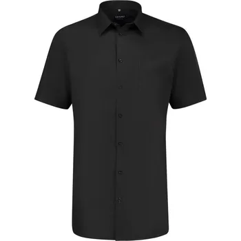 Pánská košile ADAMO košile pánská 179401 Comfort fit nadměrná velikost černá 7XL