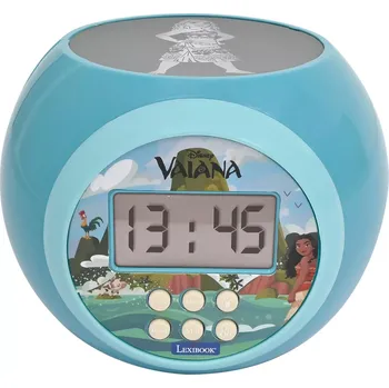Budík Lexibook Budík s projektorem - Odvážná Vaiana
