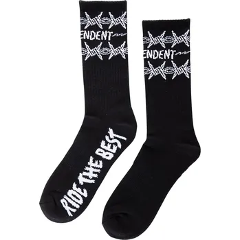 Pánské ponožky INDEPENDENT ponožky - Bratrud Notebook Crew Socks Black (156708)