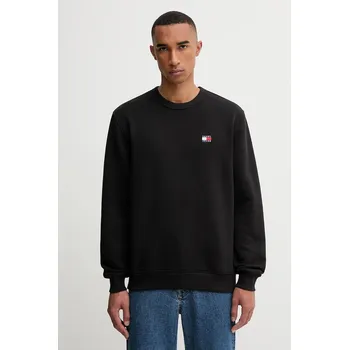 Dámské oblečení Bavlněná mikina Tommy Jeans DM0DM20660 černá 99X, vel. XXL